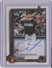 2025 Topps Real One Autographs Coby Mayo #20 card