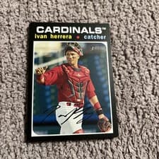 Ivan Herrera 2020 Topps Heritage Minor League card