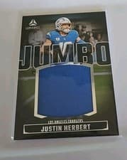 2024 Panini Luminance Jumbo Relics Justin Herbert #JUM-JHT card