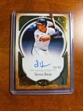 2026 Topps Tier One Prime Performers Autographs Steven Kwan #PPA-SK card