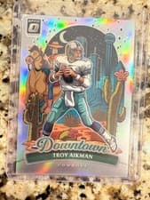2025 Donruss Optic Downtown Troy Aikman #21 card