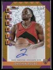 2024-25 Finest Rookie Finest Autographs Jonathan Mogbo #RFA-JM card