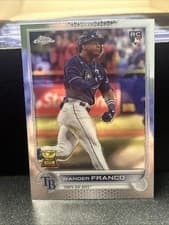 Wander Franco 2022 Topps Chrome card