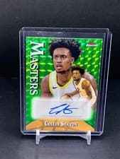 2024-25 Finest Masters Autographs Collin Sexton #MA-CS card