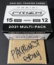 Cello Box 2021 Panini Prizm card