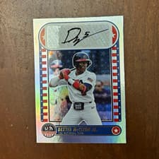 2025 Panini Stars & Stripes 15U National Team Signatures Dexter McCleon Jr. #NTS-DMJ card