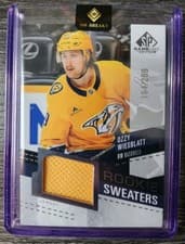2025-26 SP Game Used Rookie Sweaters Ozzy Wiesblatt #RS-OW card