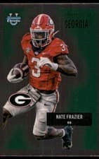 2025 Bowman University Chrome 1955 Bowman Football Nate Frazier #55AV-6 card