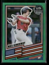 Max Hemenway 2026 Panini Stars and Stripes Prizm USA card