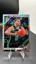 Jayson Tatum 2019 Panini Donruss Optic card