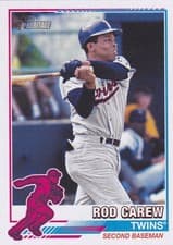 2025 Topps Heritage 1976 Redefined Rod Carew #76R-9 card