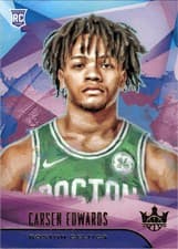 Carsen Edwards 2019 Panini Court Kings card