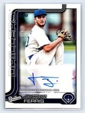 2025 Topps Pro Debut Autographs Jackson Ferris #PD-65 card