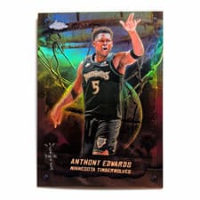2025-26 Topps Chrome Cactus Jack Astrovision Anthony Edwards #AST-17 card