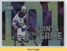 Evan Bouchard 2024-25 Skybox Metal Universe Points Per Game card