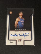 2025-26 Topps Rookie Photo Shoot Autographs Brooks Barnhizer #RP-BB card