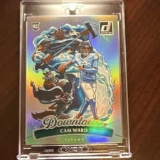 2025 Donruss Downtown! Cam Ward #12 card