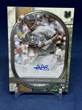 2025 Topps Museum Collection Archival Autographs Adael Amador #AA-AA card