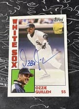 2025 Topps Archives Fan Favorite Autographs 1984 Ozzie Guillen #84FFA-OG card
