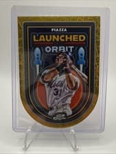 2025 Topps Cosmic Chrome Launched into Orbit Mike Piazza #LIO-9 card