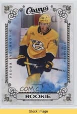 2024-25 Upper Deck Champ's Rookie Fedor Svechkov #C-10 card