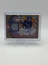 2025 Bowman Chrome Auto Relics Hyeseong Kim #BCAR-HK card