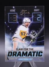 2025-26 Flair Flair for the Dramatic Sidney Crosby #FTD-12 card