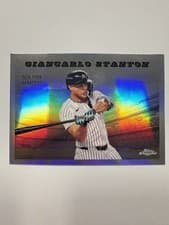 2025 Topps Chrome Platinum 1955 Topps Rails & Sails Giancarlo Stanton #55RS-10 card
