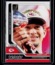 Patrick Mahomes II 2024 Donruss Best of Panini Instant card
