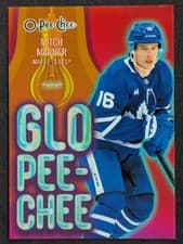 2024-25 O-Pee-Chee Glo Pee-Chee Mitch Marner #GLO-20 card