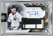 2025 Topps Transcendent Collection World Series Patch Autograph Tim Hill #WSPA-TI card