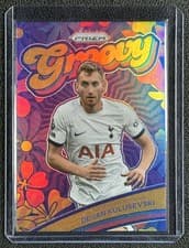 Dejan Kulusevski 2023 Panini Prizm Premier League Groovy card