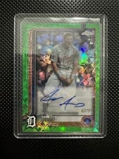 Jace Jung 2025 Topps Chrome Logofractor Edition Rookie Autographs card