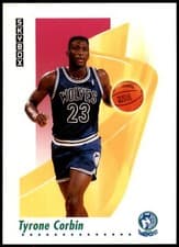 Tyrone Corbin 1991-92 SkyBox Base Set card