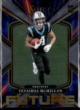 2025 Panini Select Select Future Tetairoa McMillan #1 card