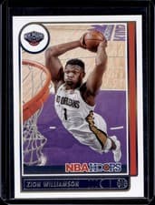 Zion Williamson 2021 Panini Hoops card