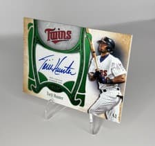 2026 Topps Tier One Top Shelf Signatures Torii Hunter #TSS-TH card