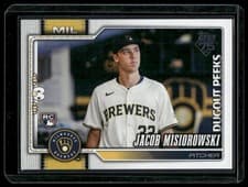 2026 Topps Dugout Peeks Jacob Misiorowski #10 card