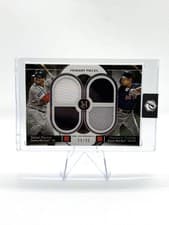2024 Topps Museum Collection Dual Player Primary Pieces Quad Relics Masataka Yoshida / Rafael Devers #DPQR-DEY card