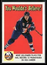 Mike Sillinger 2024-25 Parkhurst Champions You Wouldn't Believe card