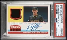 2025 Topps Heritage Clubhouse Collection Autographed Relic Paul Skenes #CCAR-PS card