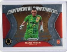 2025 Panini Prizm FIFA Club World Cup Continental Contenders Franco Armani #26 card