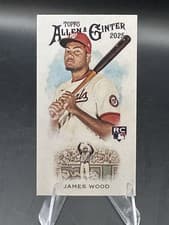 James Wood 2025 Topps Allen and Ginter 1889 N22 card