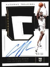 2018 Panini National Treasures Chimezie Metu #143