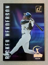 2025 Donruss Hit List Rickey Henderson #10 card