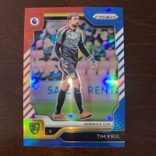 Tim Krul 2019 Panini Prizm Premier League card