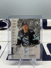 Eeli Tolvanen 2025-26 Upper Deck Artifacts Autofacts card