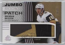 2024-25 SP Game Used Rookie Jumbo Patch Brendan Brisson #JRP-BB card