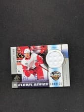 2024-25 SP Game Used 2023 Global Series Sweden Fabrics Moritz Seider #GSF-MS card
