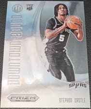 2024-25 Panini Prizm Deca Downtown Bound Stephon Castle #16